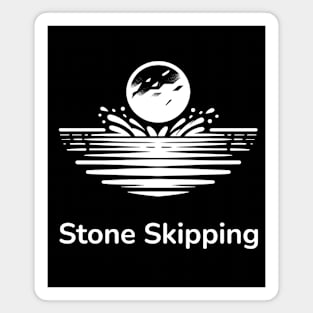 Stone Skipping Skimming Magnet
